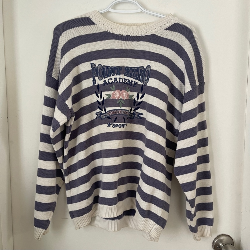 Vintage Point Zero Knit Sweater